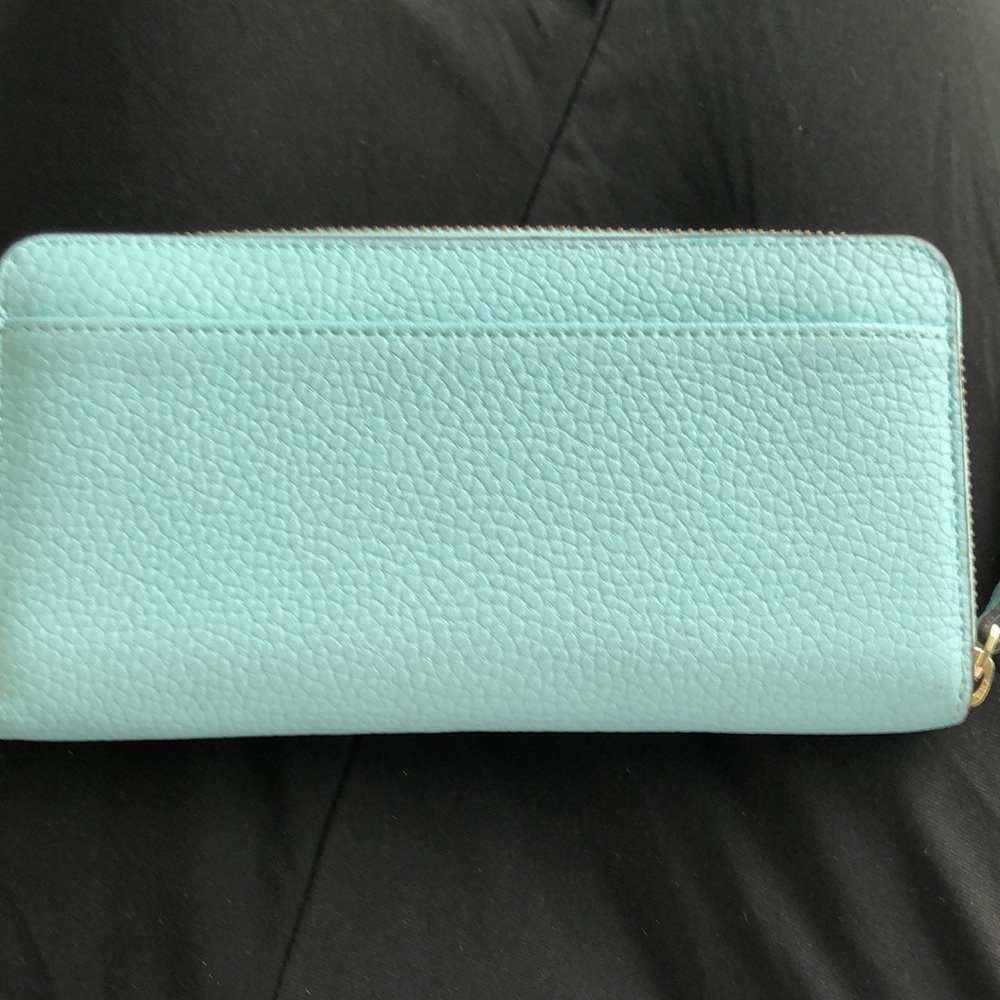 Kate Spade ♠️ Blue leather wallet - Picture 3 of 8